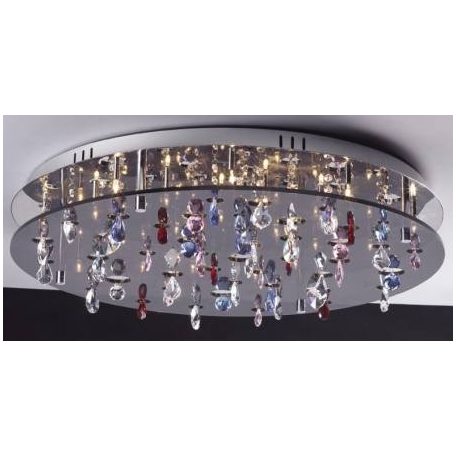 LANDLITE CASINO, MX2226/R-26, 26X10W G4 12V halogen,crystal lamp