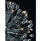 LANDLITE MONACO, MD2206/40, 40xG4 12V 10W halogen,chrome, crystal lamp