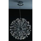 LANDLITE MONACO, MD2206/40, 40xG4 12V 10W halogen,chrome, crystal lamp