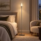 LANDLITE FIONA F8966/1L, 1x60W G9, Standing Lamp