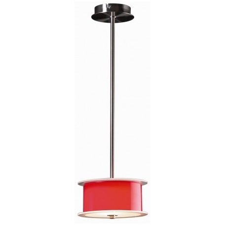 LANDLITE REFORMO P6026/B red, 4X60W E27 230V, hanging lamp