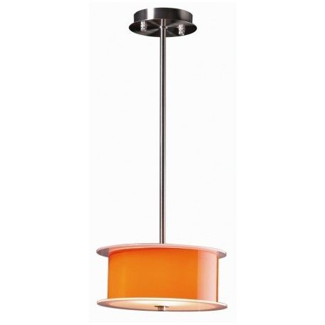 LANDLITE REFORMO P6026/B orange, 4X60W E27 230V, hanging lamp