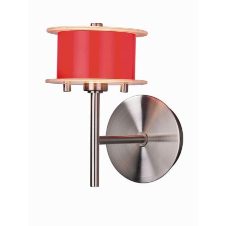 LANDLITE REFORMO W6026/1L red, 1XG9 60W 230V, wall lamp