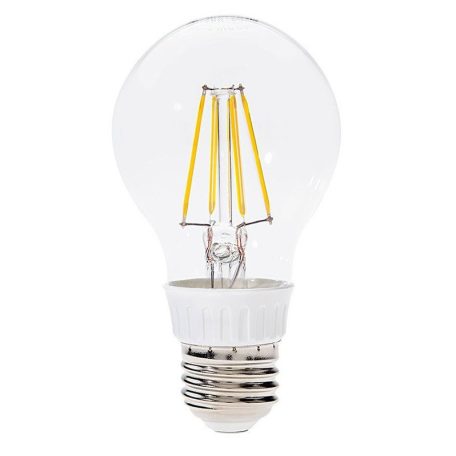 LANDLITE LED filament, E27, 4W, A60, 470lm, 2700K, pear shaped bulb (LED-A60-4W/FLT)