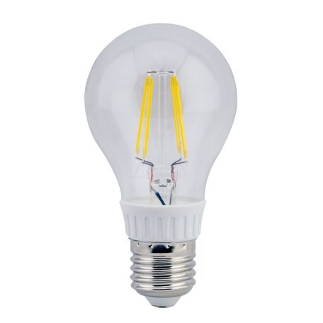 LANDLITE LED filament, E27, 4W, A60, 470lm, 2700K, pear shaped bulb (LED-A60-4W/FLT)