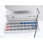 LANDLITE MS-200D számítógép alakú rádiós számológép névjegykártya tartóval