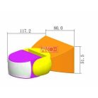 ANCO IR motion detector 180º, IP65, white