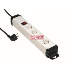 ANCO Table socket 4 way with switch, 2m