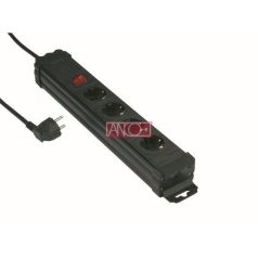 ANCO Table socket 4 way with switch, 2m
