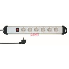 ANCO Table socket 6 way with switch, 2m