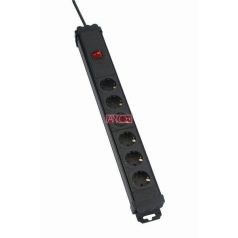 ANCO Table socket 6 way with switch, 2m