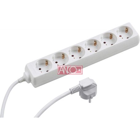 ANCO Table socket 6 way, 1,4m