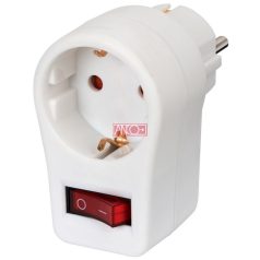 ANCO Adapter plug with 2pole switch