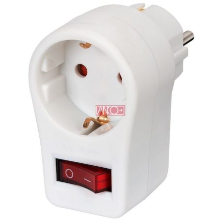 ANCO Adapter plug with 2pole switch