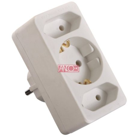 ANCO Adapter plug 1+ 2 Euro