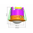 ANCO Microwave motion detector 360°