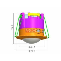 ANCO Microwave motion detector 360°