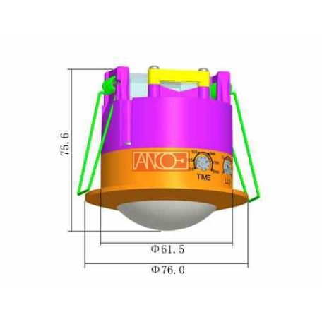 ANCO Microwave motion detector 360°
