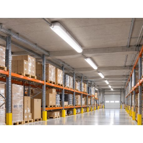 FL7425H, 28W 2300lm 1200mm 4000K IP65, LED dust- and moisture-proof luminaire