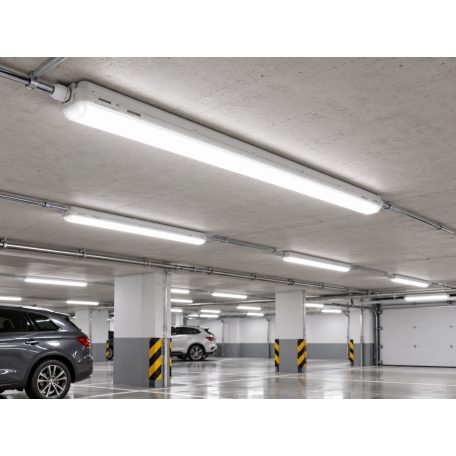 FL7425H, 28W 2300lm 1200mm 4000K IP65, LED dust- and moisture-proof luminaire