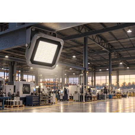 LED-FL-SY-4198-200W, 4000K, dark grey / sötétszürke, 34075lm, LED Floodlight / LED Reflektor / LED Fényvető