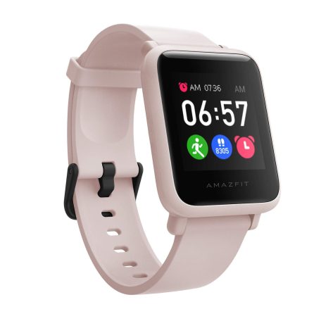 Amazfit Bip S Lite Pink A1823, Okosóra, Smartwatch, Zepp, Huami, Okos Óra, Smart Watch, Fitness, Fitnesz, Egészség, Sport