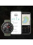 Amazfit T-Rex - Army Green - A1919 Smartwatch, Smart Watch, Okosóra, Okos Óra, Fitness, Sport