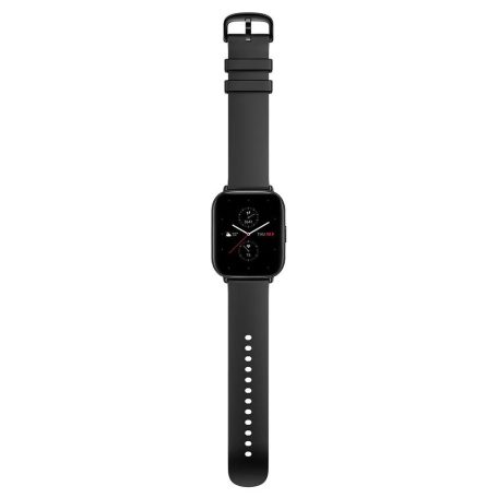 Amazfit Zepp E  onyx black (fekete) négyszögletes A1958 Okosóra, Smartwatch, Zepp, Huami, Okos Óra, Smart Watch, Fitness, Fitnesz, Egészség, Sport