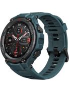  BONTOTT CSOMAGOLÁS Amazfit T-Rex Pro Steel Blue (acélkék) , A2013, Okosóra, Smartwatch, Zepp, Huami, Okos Óra, Smart Watch, Fitness, Fitnesz, Egészség, Sport