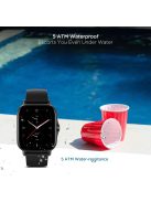 Amazfit GTS 2e - Black - A2021 Okosóra, Smartwatch, Zepp, Huami, Okos Óra, Smart Watch, Fitness, Sport