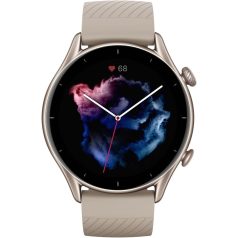   Amazfit GTR 3, Moonlight Grey (Szürke), A1971, Okosóra, Smartwatch, Zepp, Huami, Okos Óra, Smart Watch, Fitness, Fitnesz, Egészség, Sport