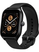 A2168 Infinite Black (fekete) -Amazfit GTS 4, A2168, Okosóra, Smartwatch, Zepp, Huami, Okos Óra, Smart Watch, Fitness, Fitnesz, Egészség, Sport