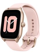 Amazfit GTS 4, Rosebud Pink, A2168, Okosóra, Smartwatch, Zepp, Huami, Okos Óra, Smart Watch, Fitness, Fitnesz, Egészség, Sport