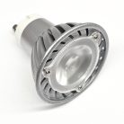 LED-GU10-3W, 5000K, Power LED,  LED izzó