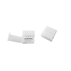 Direct connector for 10mm RBG-W-LED Strip, 4-pin, IP20